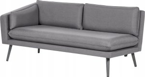 Beliani Sofa XXL dla 4 osób Tkanina Szary LORETELLO 3