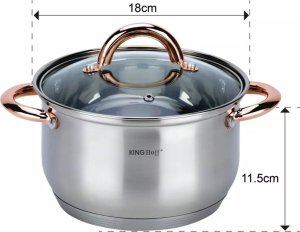 KingHoff Zestaw Garnków 10 Elementów Kinghoff Kh-1764 11