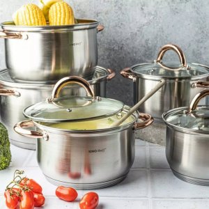 KingHoff Zestaw Garnków 10 Elementów Kinghoff Kh-1764 8