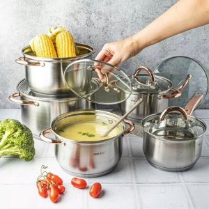 KingHoff Zestaw Garnków 10 Elementów Kinghoff Kh-1764 9