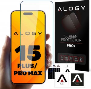 Alogy Szkło hartowane 9H do iPhone 15 Plus / 15 Pro Max na ekran Alogy Screen Protector PRO+ 1