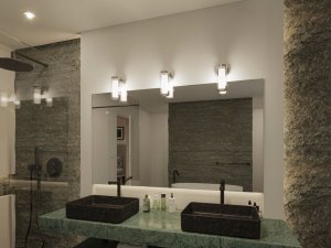 Kinkiet Paulmann Lampa ścienna LUENA E14 max. 20W IP44 230V szkło chrom / metal 4