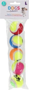 Dogs Collection PIŁKA TENIS ZIEMNY DLA PSA 5SZT 2