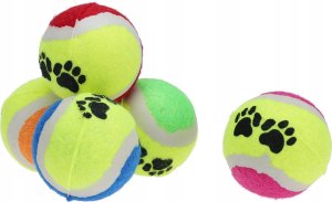 Dogs Collection PIŁKA TENIS ZIEMNY DLA PSA 5SZT 3