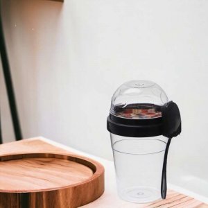 Triton Pojemnik Kubek z łyżeczką na jogurt  600 ml 2