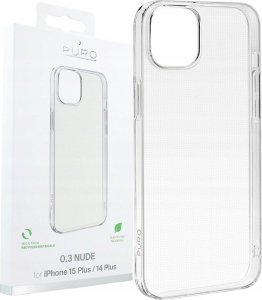 Puro Puro Nude 0.3 iPhone 15 Plus / 14 Plus 6.7" przezroczysty/transparent PUIPC156703NUDETR 4