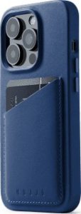 Troubadour Goods Limited Mujjo Full Leather Wallet Case - etui skórzane do iPhone 14 Pro (monaco blue) 1