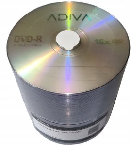 Adiva Adiva DVD-R 4.7GB 16x | szpindel 50 | 0117 1