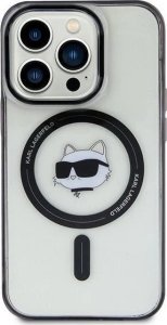 Karl Lagerfeld Karl Lagerfeld KLHMP15MHCHNOTK iPhone 15 Plus / 14 Plus 6.7" transparent hardcase IML Choupette`s Head MagSafe 1