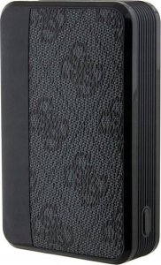 Powerbank Guess Guess Powerbank 18W GUPB10DP4GEGK 10000mAh czarny/black 4G Leather Metal Logo 2