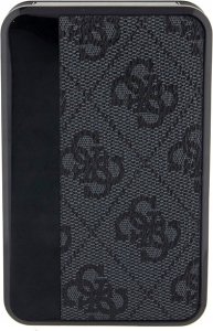 Powerbank Guess Guess Powerbank 18W GUPB10DP4GEGK 10000mAh czarny/black 4G Leather Metal Logo 4