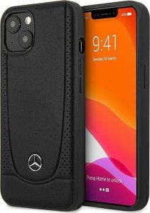 Mercedes Mercedes MEHCP15MARMBK iPhone 15 Plus / 14 Plus 6.7" czarny/black hardcase Leather Urban 9