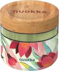 Quokka Quokka Deli Food Jar - Pojemnik szklany na żywność / lunchbox 820 ml (Spring) 1