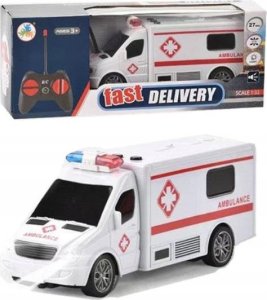 Ciuciubabka PROMO Ambulans R/C ładowarka światło dźwięk 300245 1