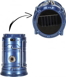 Latarka Ikonka Lampa turystyczna lampka latarka biwakowa solarna Uniwersalny 4