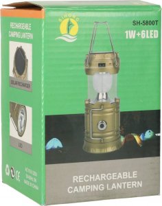 Latarka Ikonka Lampa turystyczna lampka latarka biwakowa solarna Uniwersalny 10