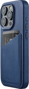 Troubadour Goods Limited Mujjo Full Leather Wallet Case - etui skórzane do iPhone 15 Pro kompatybilne z MagSafe (monaco blue) 1