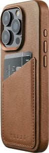 Troubadour Goods Limited Mujjo Full Leather Wallet Case - etui skórzane do iPhone 15 Pro kompatybilne z MagSafe (tan) 1