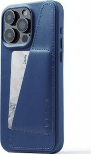 Troubadour Goods Limited Mujjo Full Leather Wallet Case - etui skórzane do iPhone 15 Pro Max kompatybilne z MagSafe (monaco blue) 1