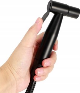 Bateria bidetowa Invena BATERIA  BIDETOWA PODTYNK OKRAGLA, CZARNY 11