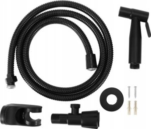 Bateria bidetowa Invena BATERIA  BIDETOWA PODTYNK OKRAGLA, CZARNY 10