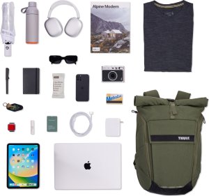 Thule Thule | Backpack 24L | PARABP-3116 Paramount | Backpack | Soft Green | Waterproof 5