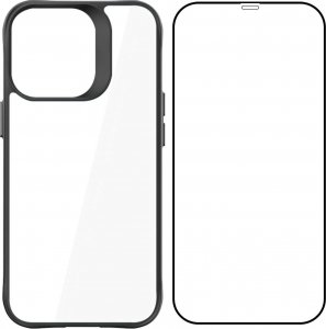 3MK Etui +szkło ekran +obiektyw do iPhone 15 Pro Max Zestaw 3mk Comfort Set 4in1 case lens hartowane 7
