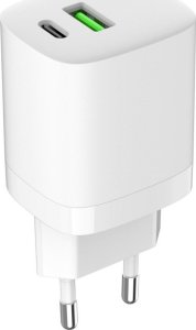 Ładowarka Art ŁADOWARKA SIECIOWA GaN PD/QC 4.0 1x USB-C 1x USB-A 30W ART 2