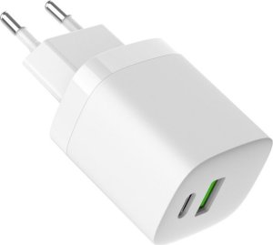 Ładowarka Art ŁADOWARKA SIECIOWA GaN PD/QC 4.0 1x USB-C 1x USB-A 30W ART 4