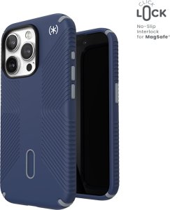 Speck Speck Presidio2 Grip ClickLock & MagSafe - Etui iPhone 15 Pro (Coastal Blue / Dust Grey) 1