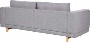Beliani Sofa 3-osobowa szara NIVALA 3