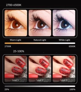 Apexel Obiektyw Makro Do Telefonu Smartfona 100mm Hd + Lampa Led 40 / Cri 95+ / Apl-hb100fl23 9