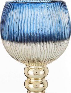 Świecznik na nóżce podstawka na świece Tealight 3