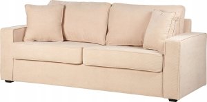 Beliani Sofa 3-osobowa sztruksowa beżowa FALUN Lumarko! 1