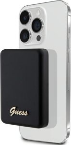 Powerbank Guess Metal Script Logo 5000mAh Czarny 3