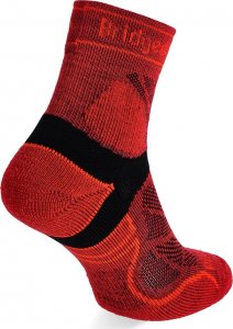 Bridgedale Skarpety Bridgedale Lightweight T2 Merino Sport 3/4 Crew - red 48+ 4