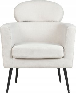 Beliani Fotel Kremowy SOBY 4