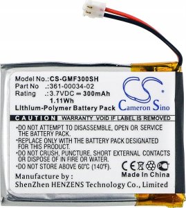 Cameron Sino Akumulator Bateria Typu 361-00034-02 Do Smartwatch Zegarek Garmin Fenix 3 / 3 Hr / Cs-gmf300sh 2