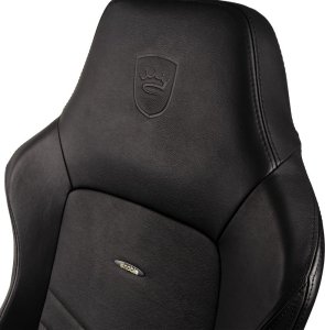 Fotel Noblechairs HERO z prawdziwej skóry - czarny/czarny (GAGC-118) 5