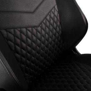 Fotel Noblechairs HERO z prawdziwej skóry - czarny/czarny (GAGC-118) 6