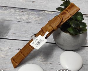 JVD Skórzany pasek do zegarka 18 mm R41717-18 brązowy 3