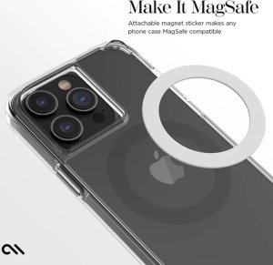 Case-Mate Case-Mate Magnetic Conversion Kit for MagSafe - Uniwersalny pierścień magnetyczny na etui / smartfona 2 szt. (White) 2