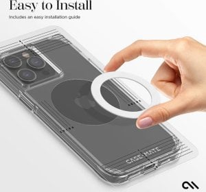 Case-Mate Case-Mate Magnetic Conversion Kit for MagSafe - Uniwersalny pierścień magnetyczny na etui / smartfona 2 szt. (White) 4