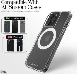 Case-Mate Case-Mate Magnetic Conversion Kit for MagSafe - Uniwersalny pierścień magnetyczny na etui / smartfona 2 szt. (White) 7