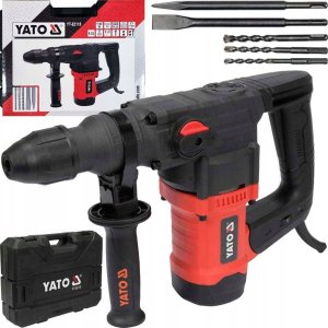 Młotowiertarka Yato MÅOT SDS+ 1100W, 3 FUNKCJE + WIERTÅA I DÅUTA 16