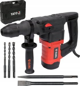 Młotowiertarka Yato MÅOT SDS+ 1100W, 3 FUNKCJE + WIERTÅA I DÅUTA 10