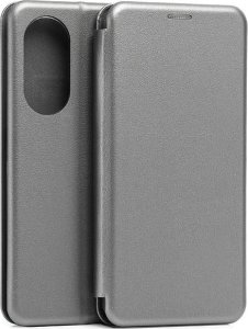 Beline Beline Etui Book Magnetic Oppo A98 stalowy/steel 1