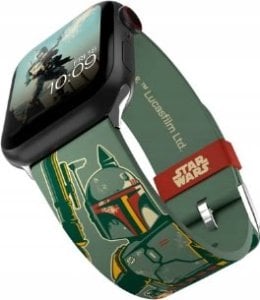 MobyFox Star Wars - Pasek do Apple Watch 38/40/41/42/44/45/49 mm (Boba Fett) 1