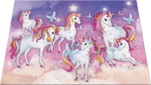 Herma HERMA Schreibunterlage Einhorn 55x35 3 Stück 4