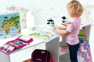 Herma Podkładka biurkowa mapa świata 55x35 3 szt. 3